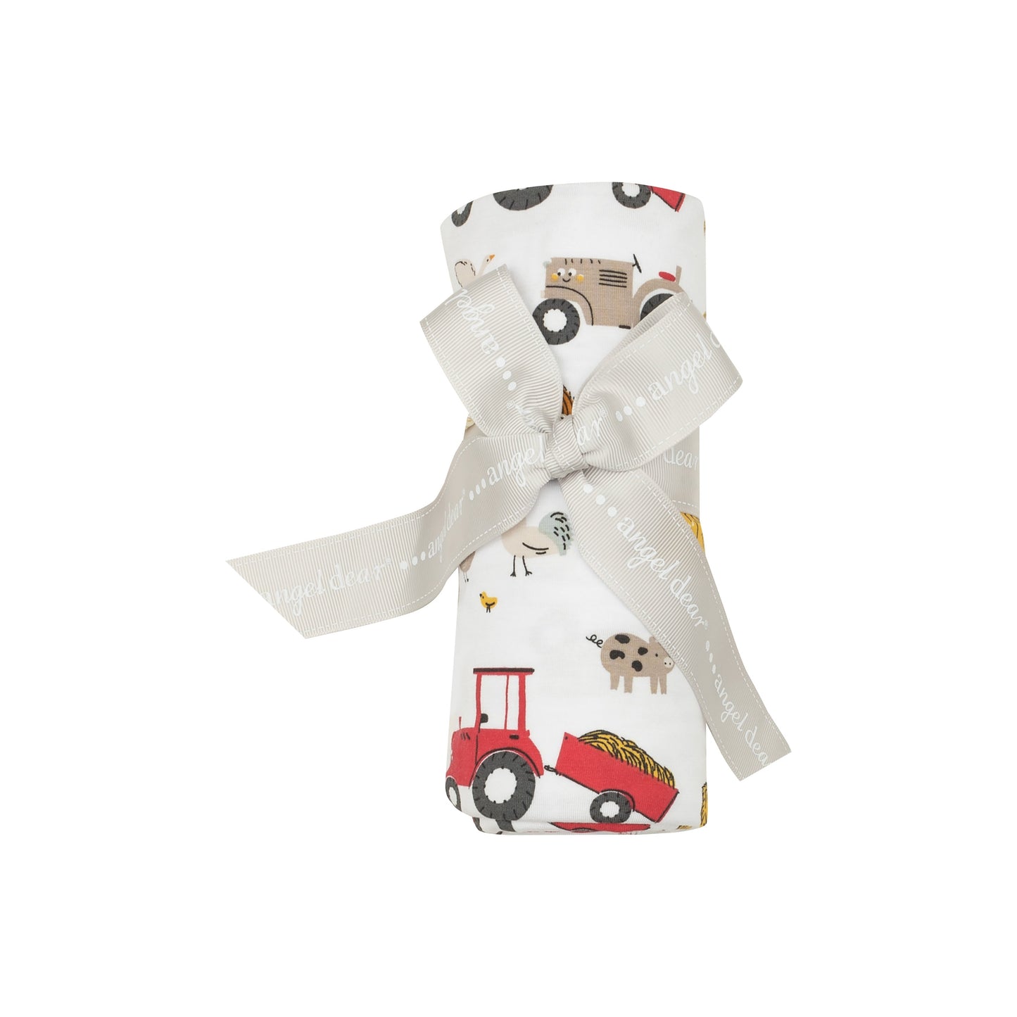 Swaddle Blanket - Happy Tractors