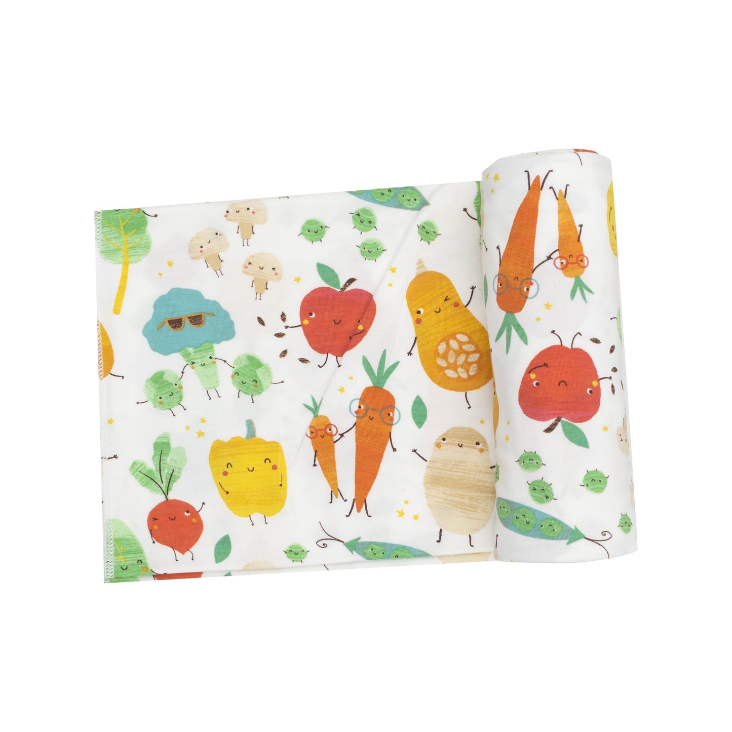 Swaddle Blanket - Fall Veggies