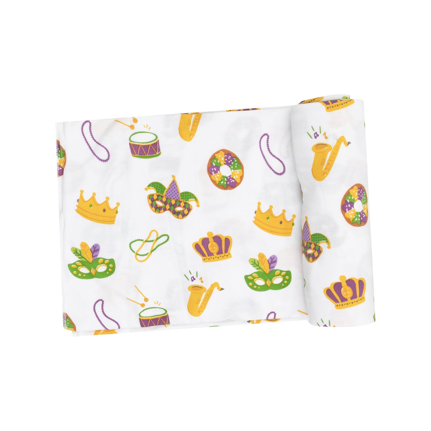 Swaddle Blanket - Mardi Gras