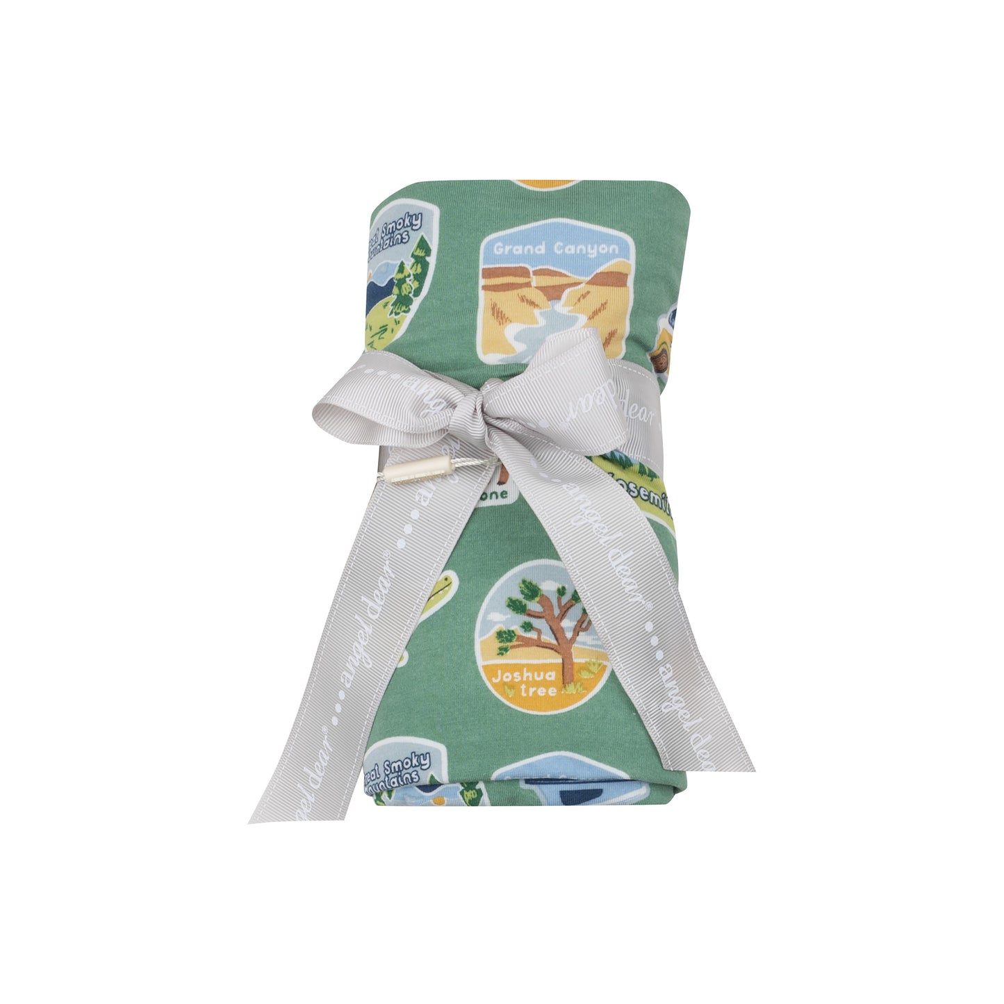 Swaddle Blanket - National Park Stickers