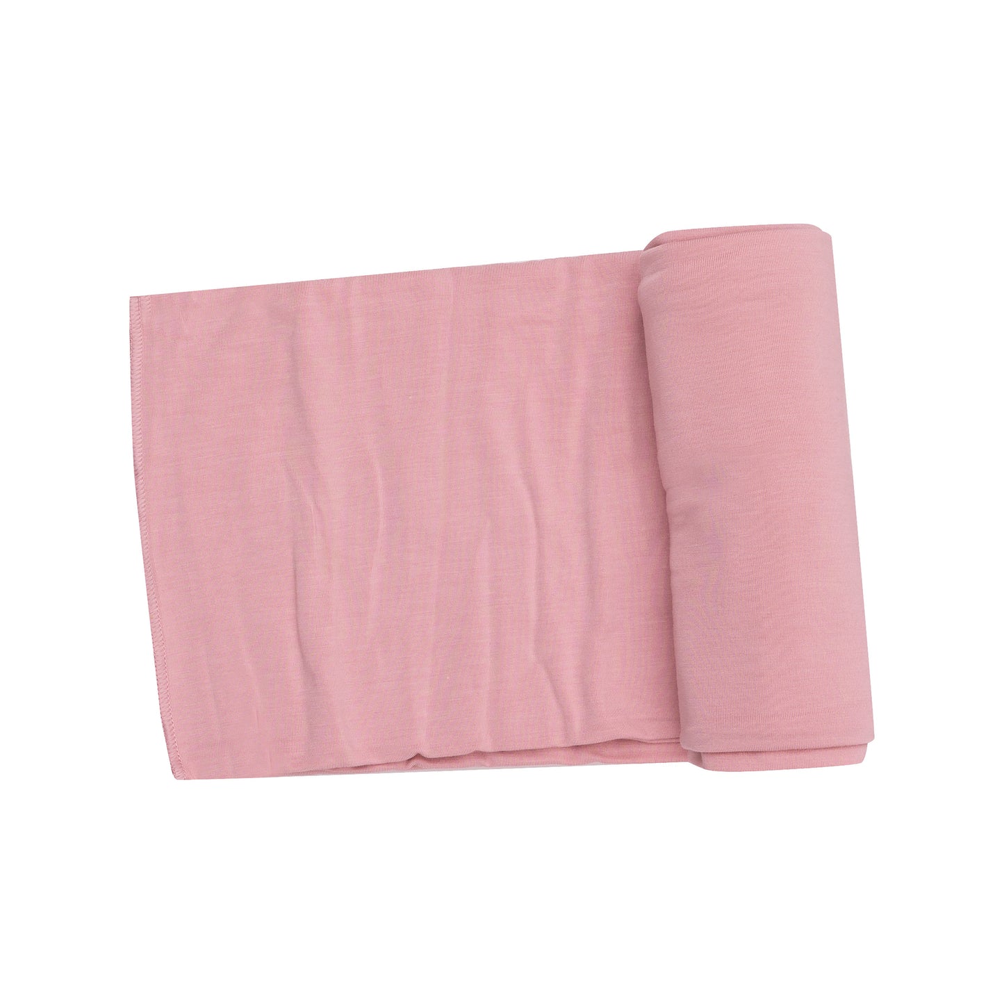 Swaddle Blanket - Basics - Solid Bridal Rose