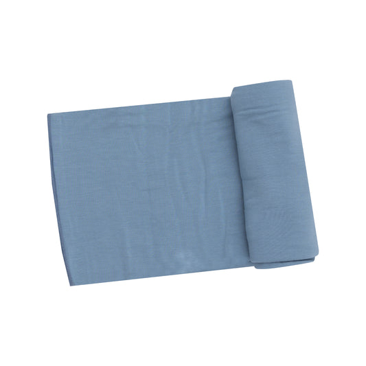 Swaddle Blanket - Basics - Solid Faded Denim