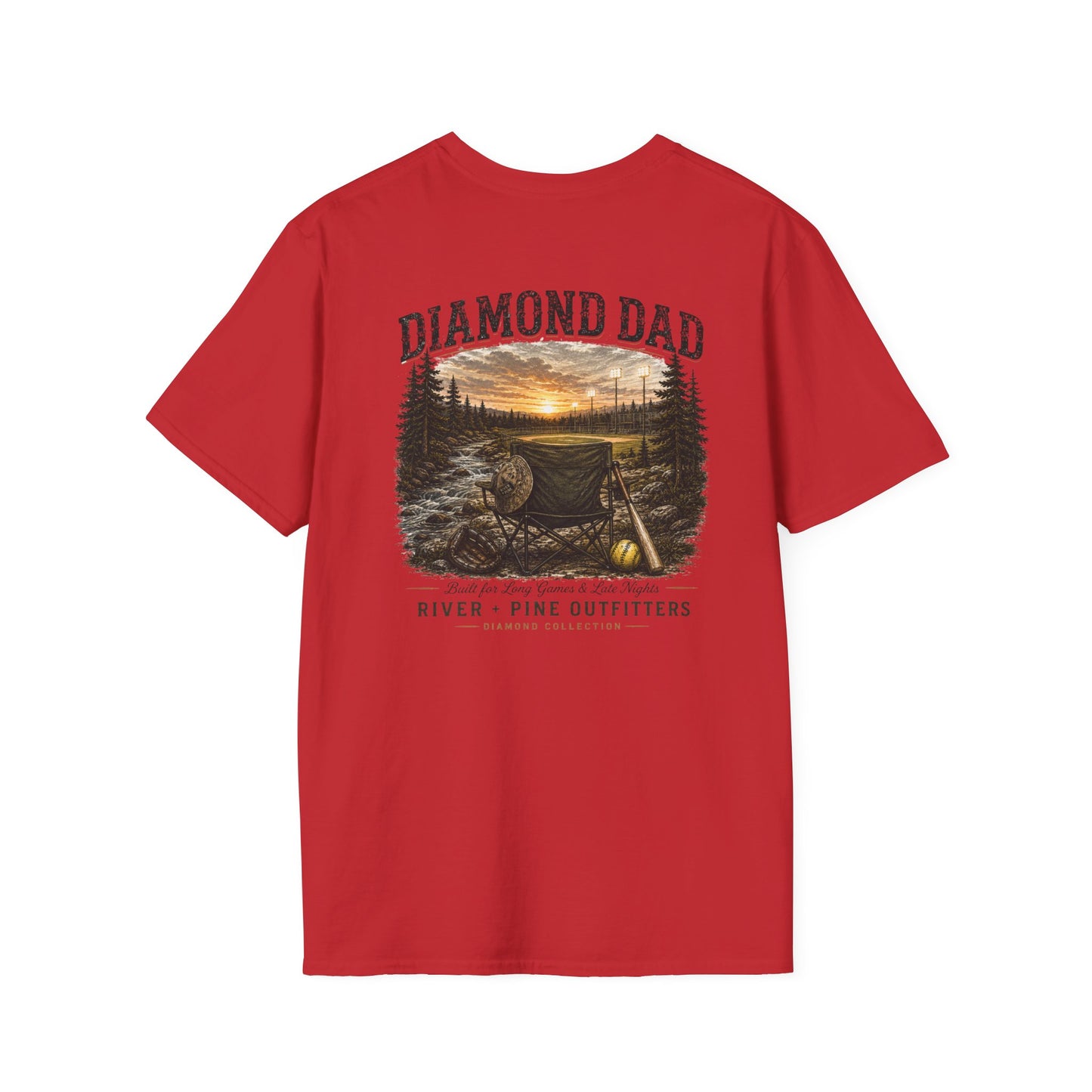 River + Pine - Diamond Dad  T-Shirt