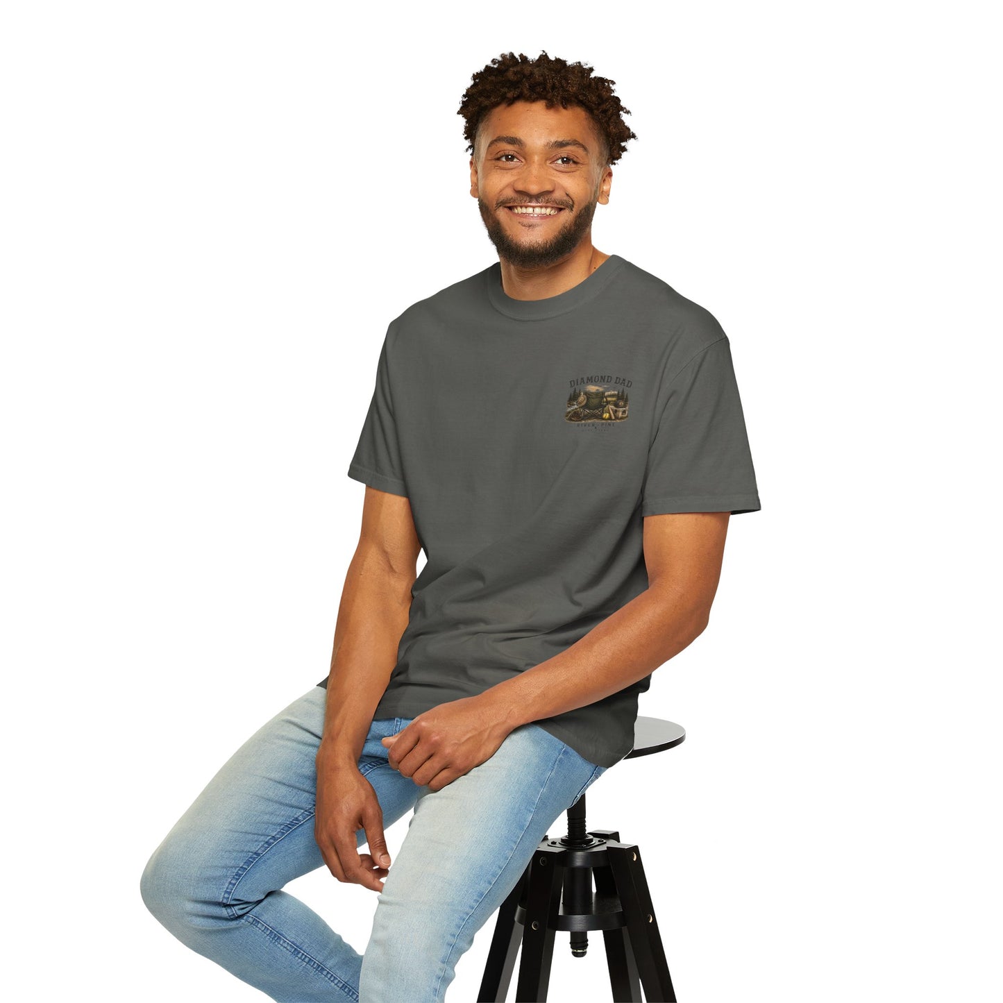 River + Pine Comfort Colors - Diamond Dad Tee
