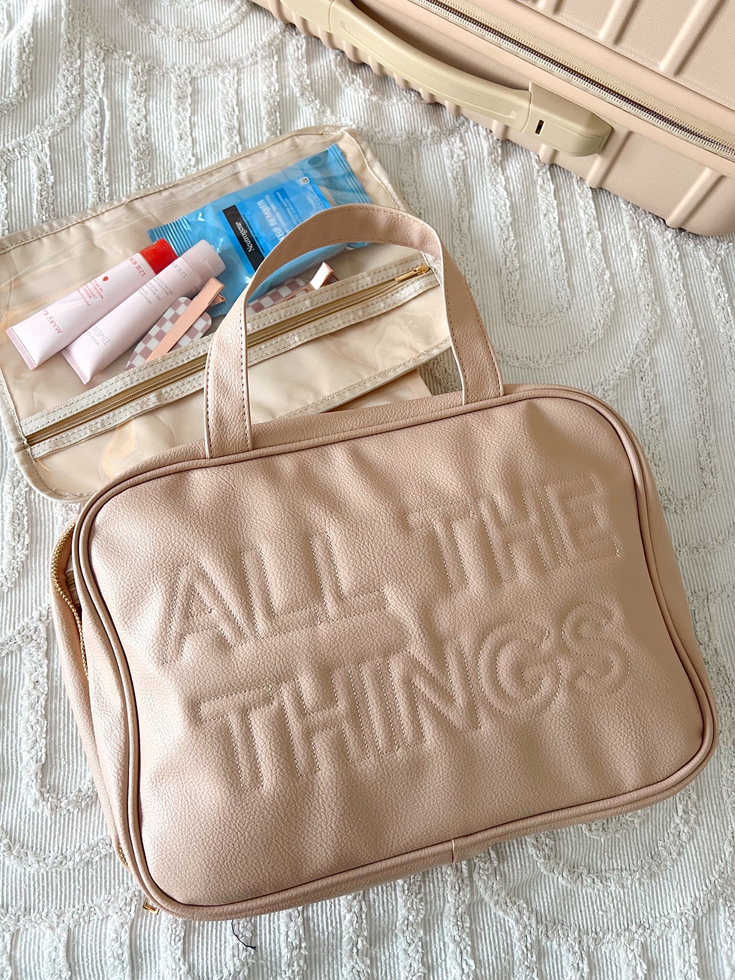 Leather Hanging Bag - All The Things