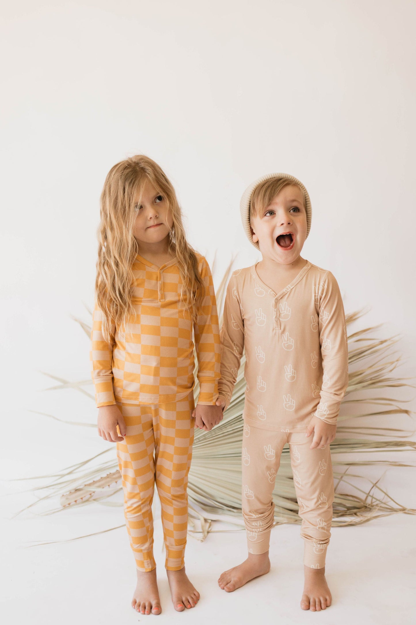 Peace Sign | Bamboo Two Piece Pajama