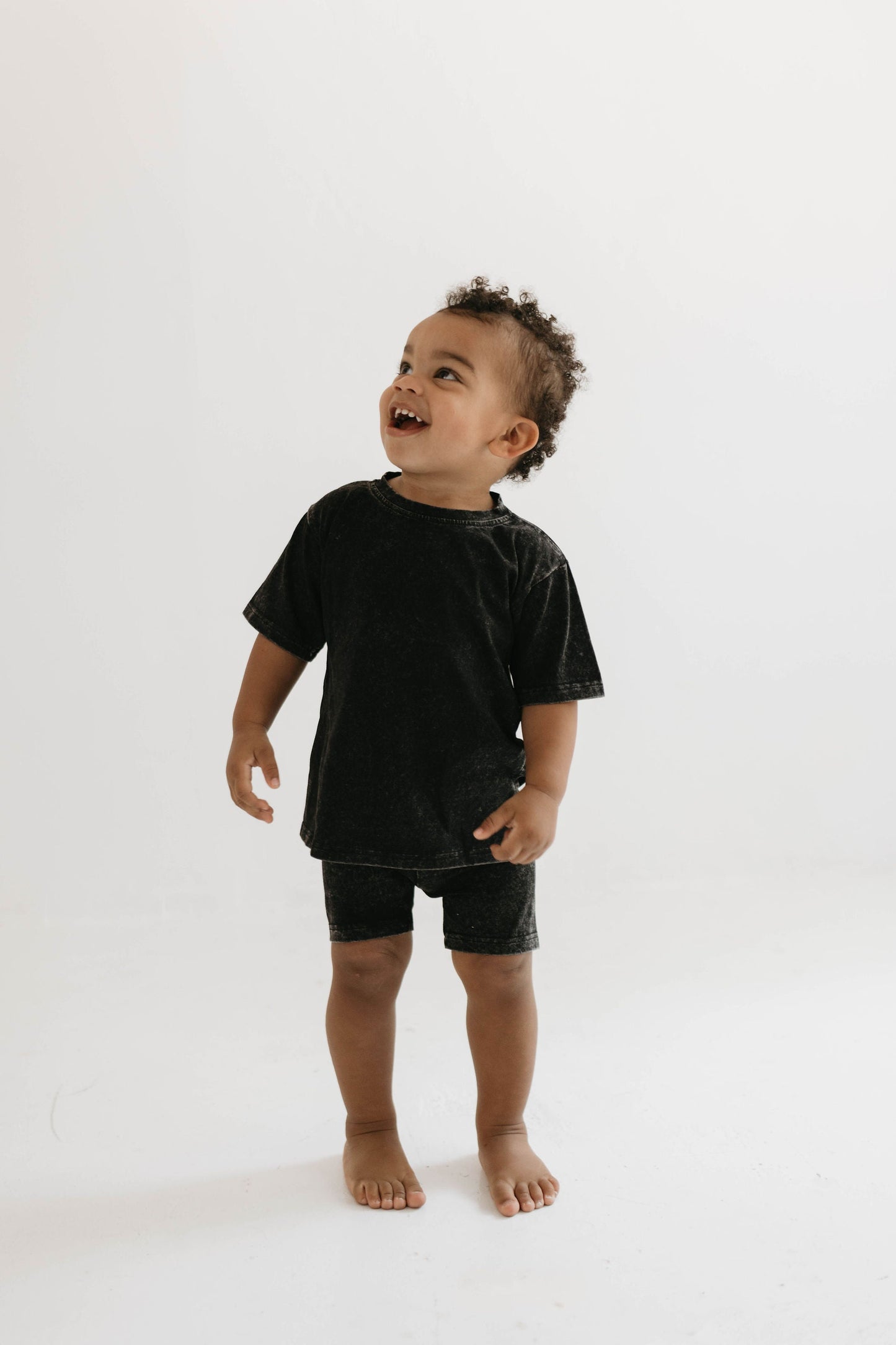 Midnight | Washed Child Short Set