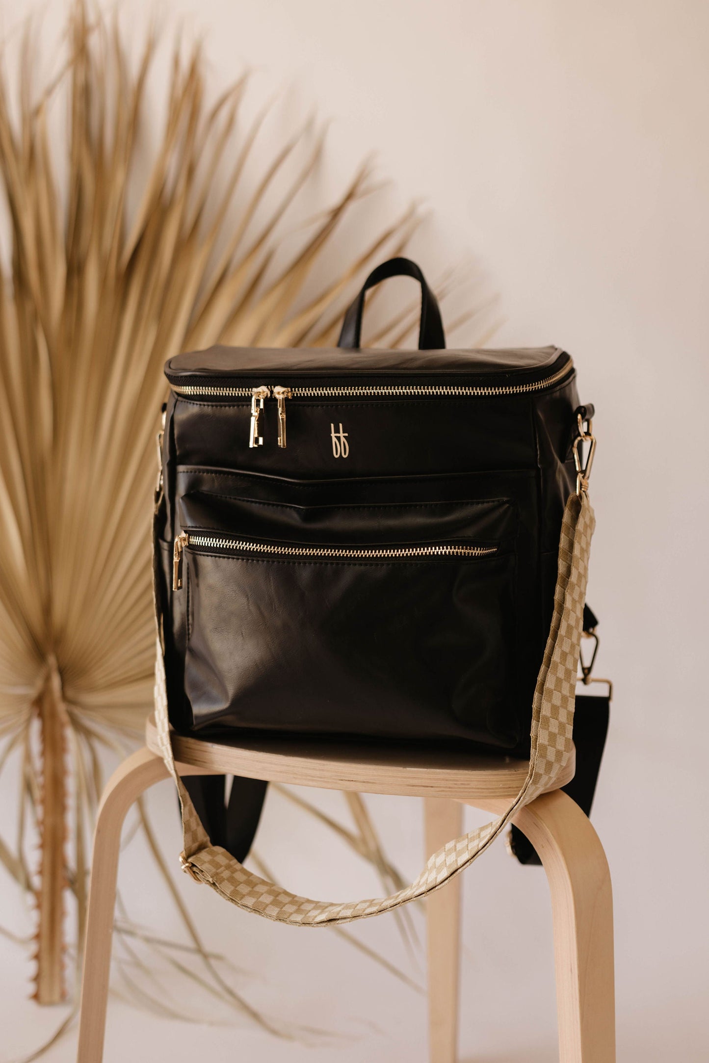 Black | Forever French Diaper Bag