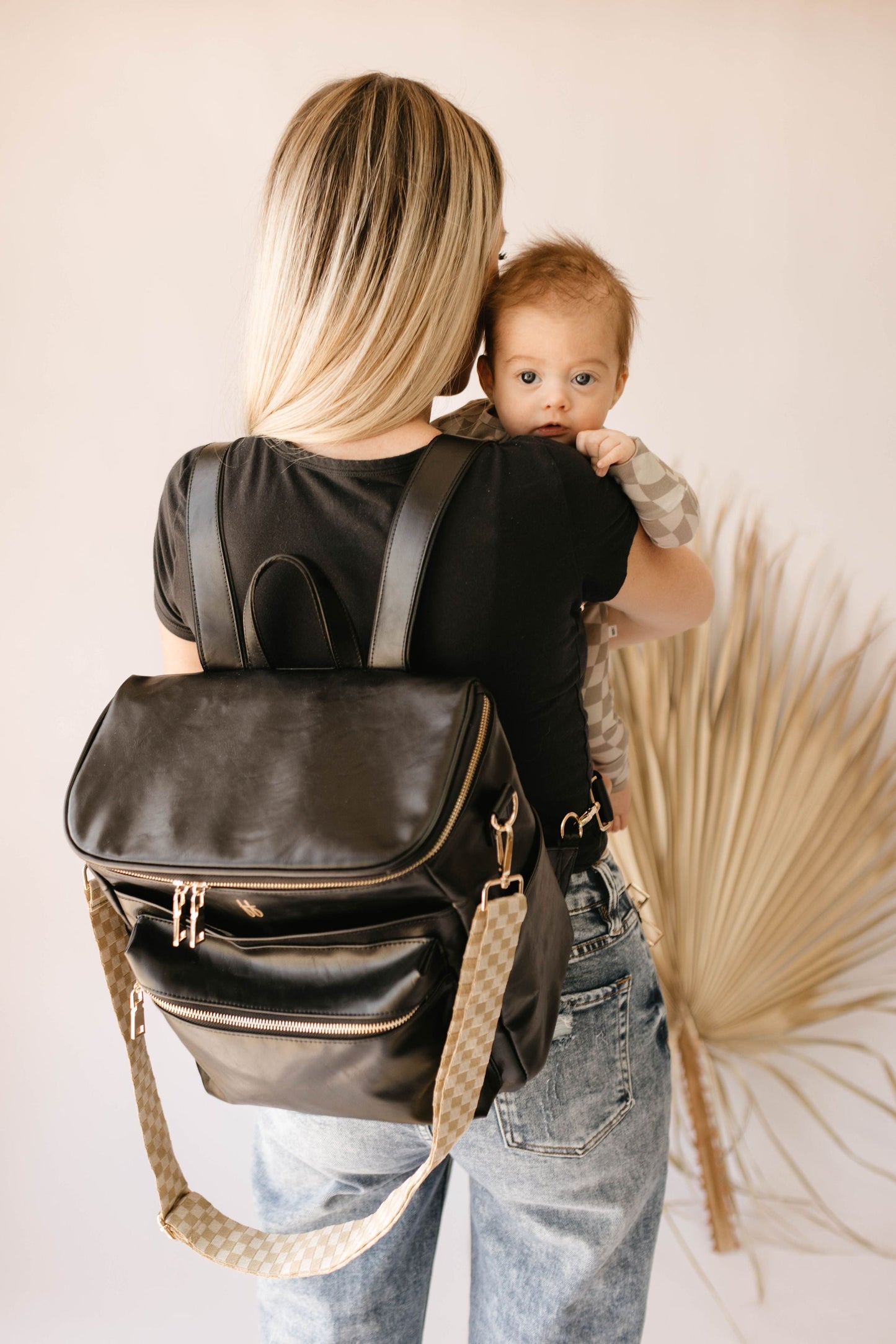 Black | Forever French Diaper Bag