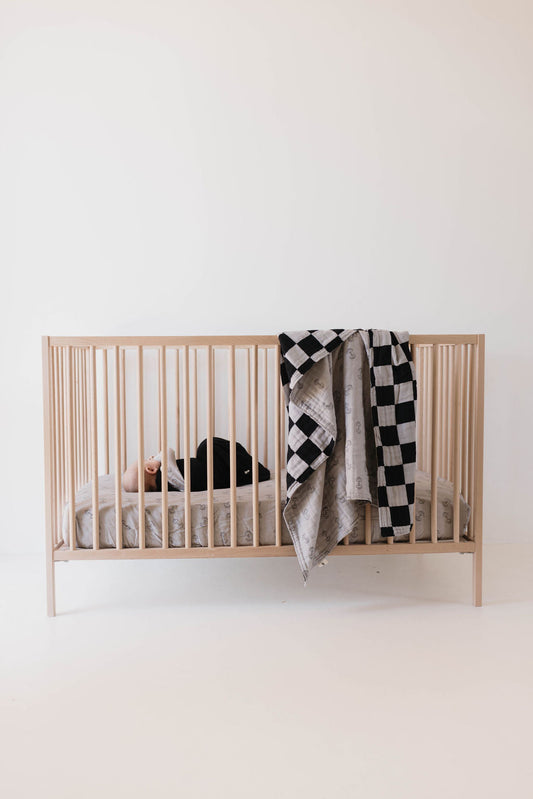 Reversible Quilt  | Arm Day + Black & Grey Checkerboard