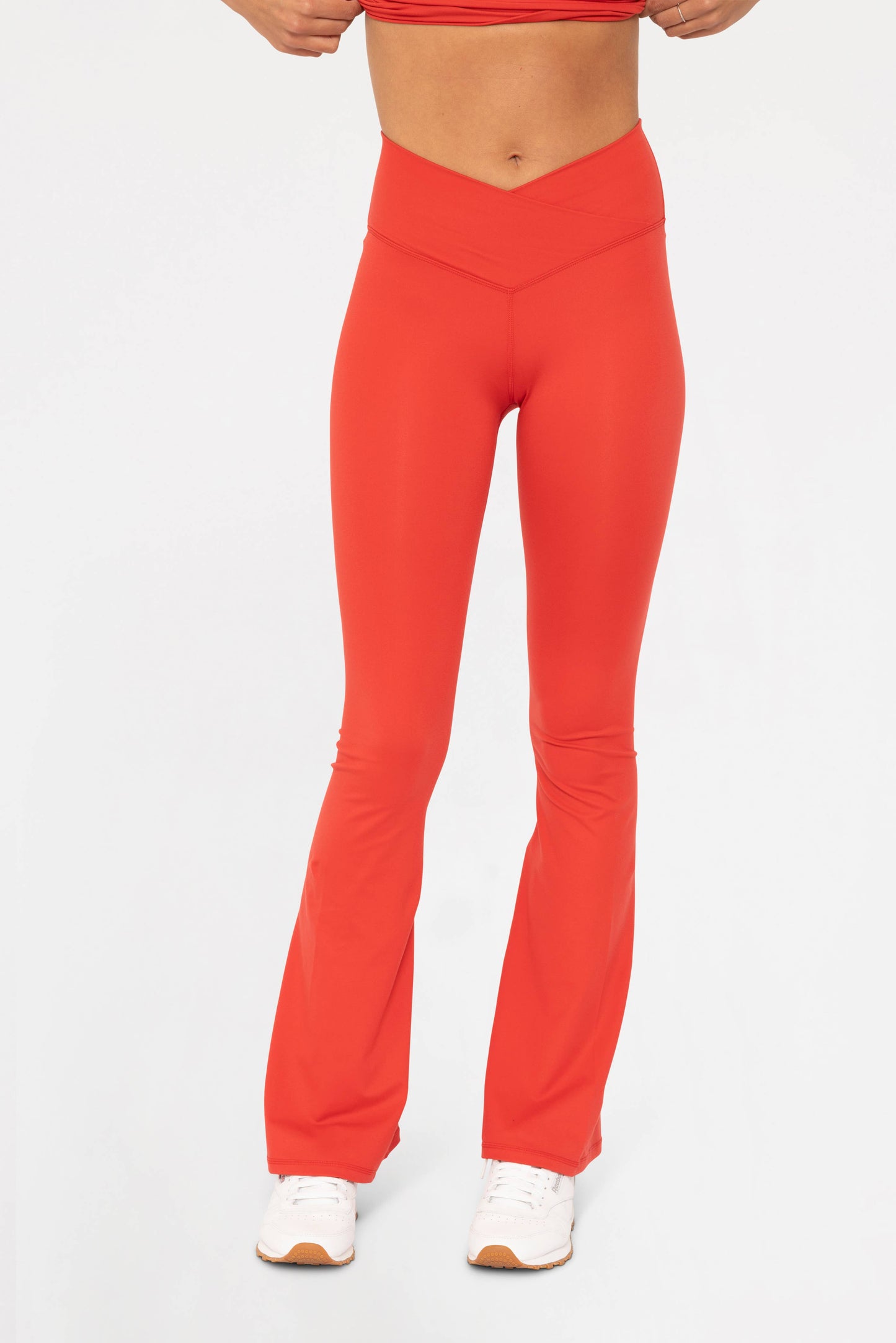 Mono B - Venice Crossover Waist Yoga Pants