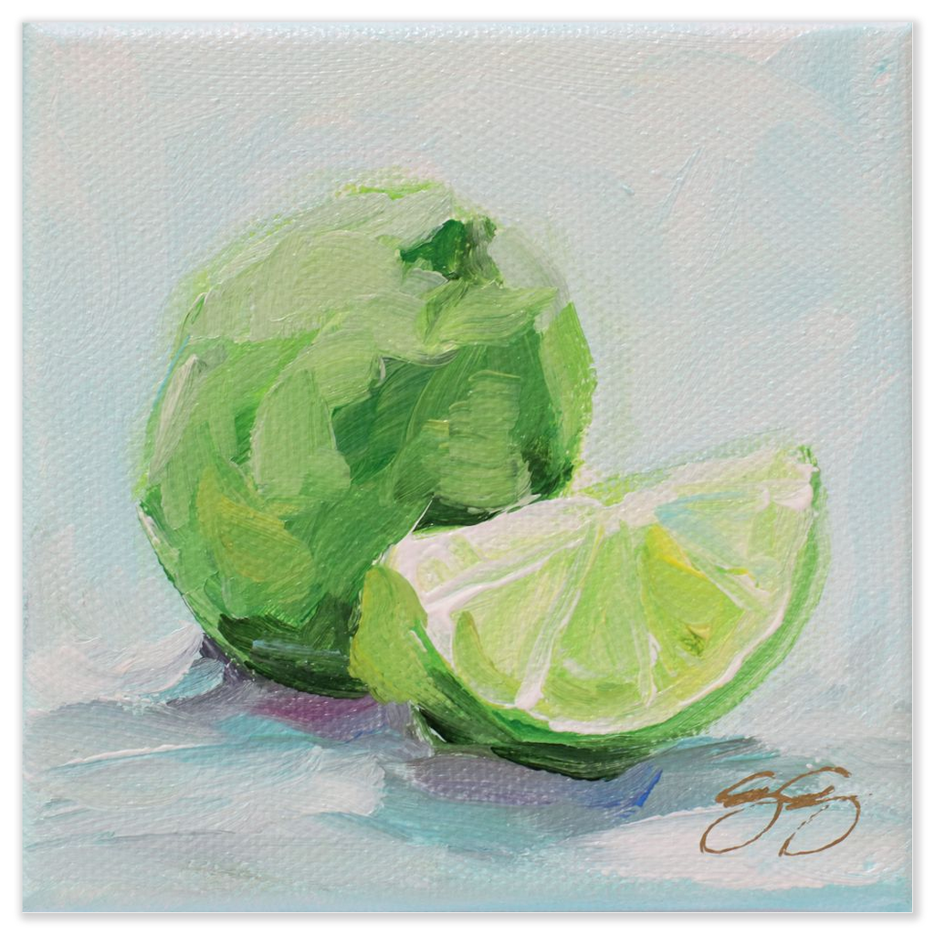 Limes fine art print