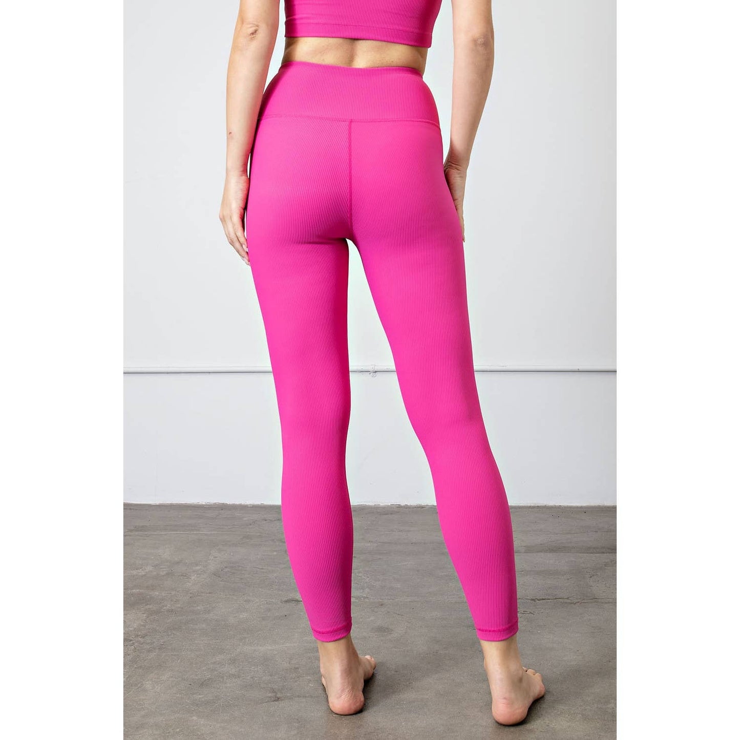 Rae Mode - NYLON RIB YOGA LEGGINGS