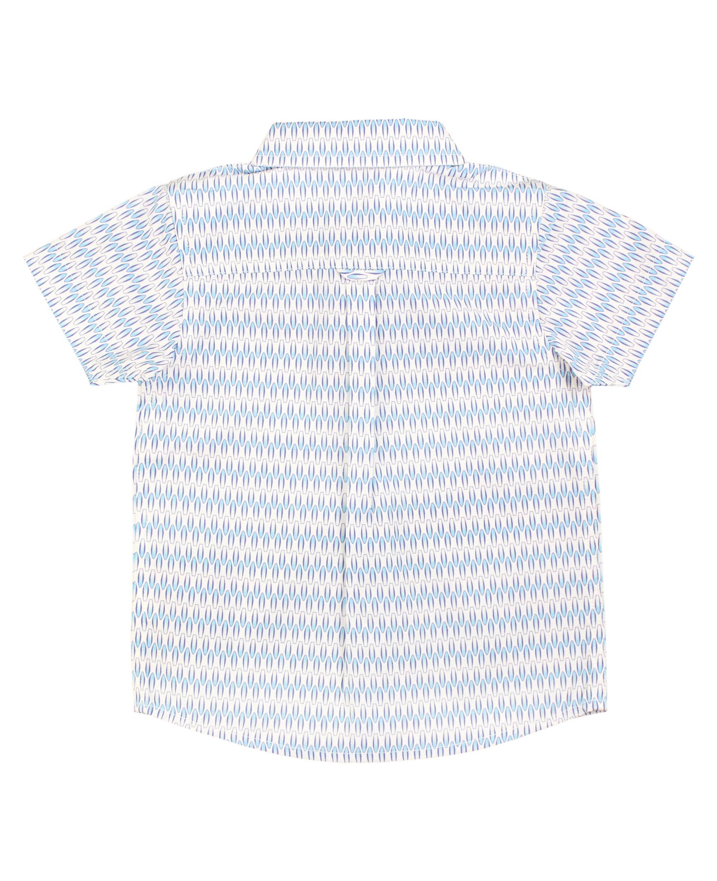 RuffleButts + RuggedButts - Boys Riding the Waves Short Sleeve Button Down Shirt