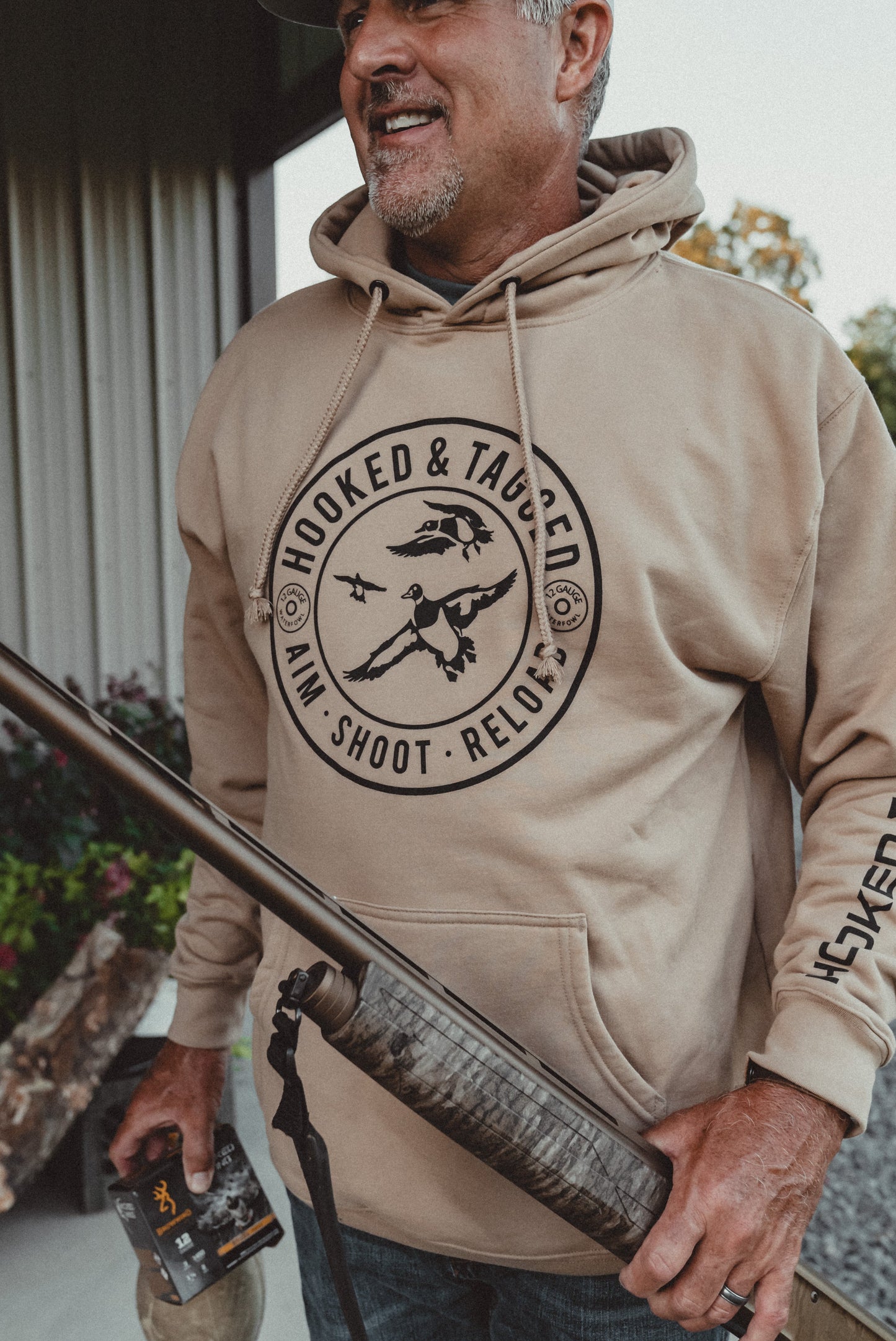 Aim. Shoot. Reload. Hoodie