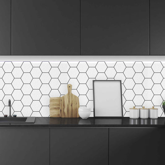 Hexagon Backsplash