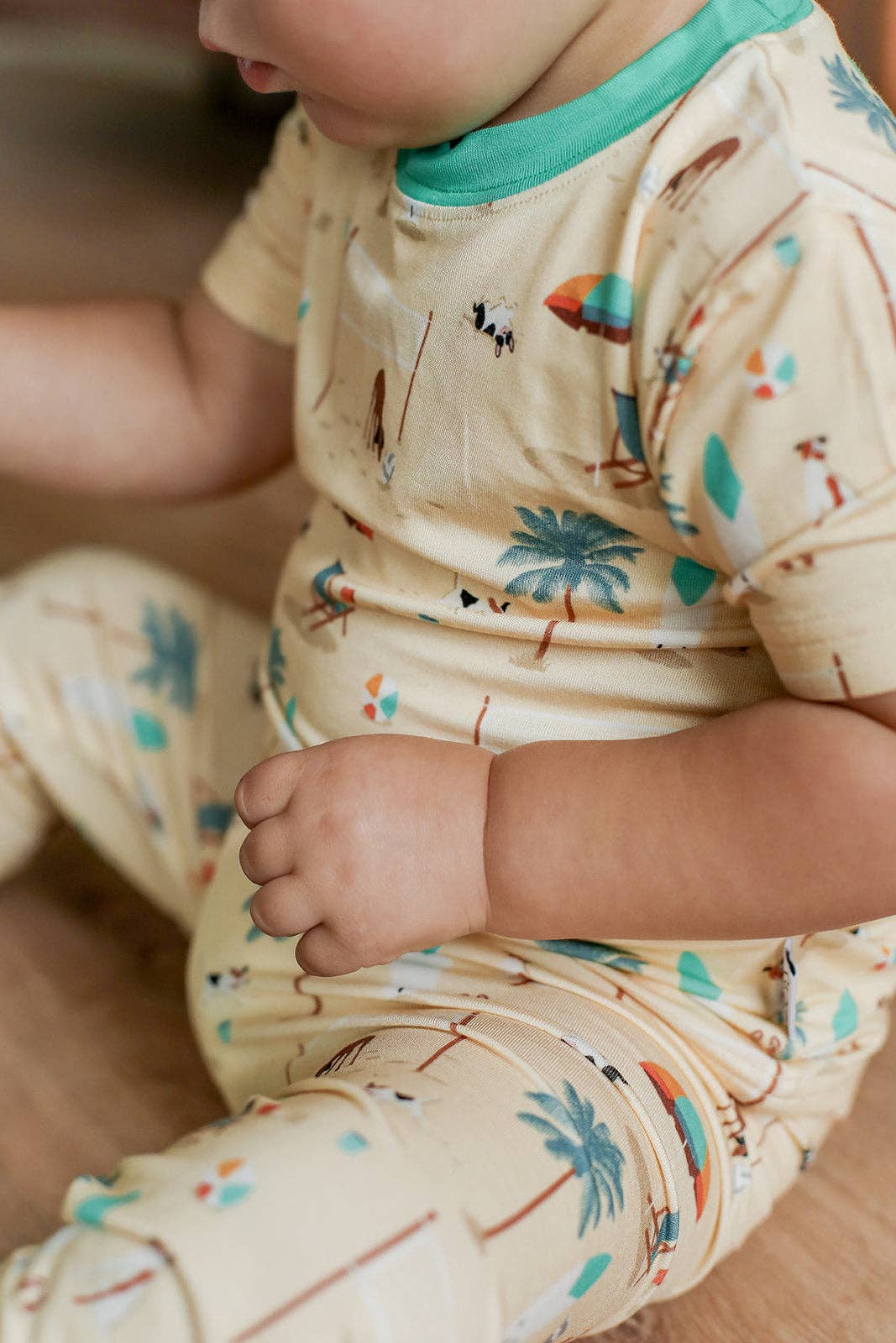 Southern Slumber - Beach Dog 2 Piece Bamboo Pajama Set