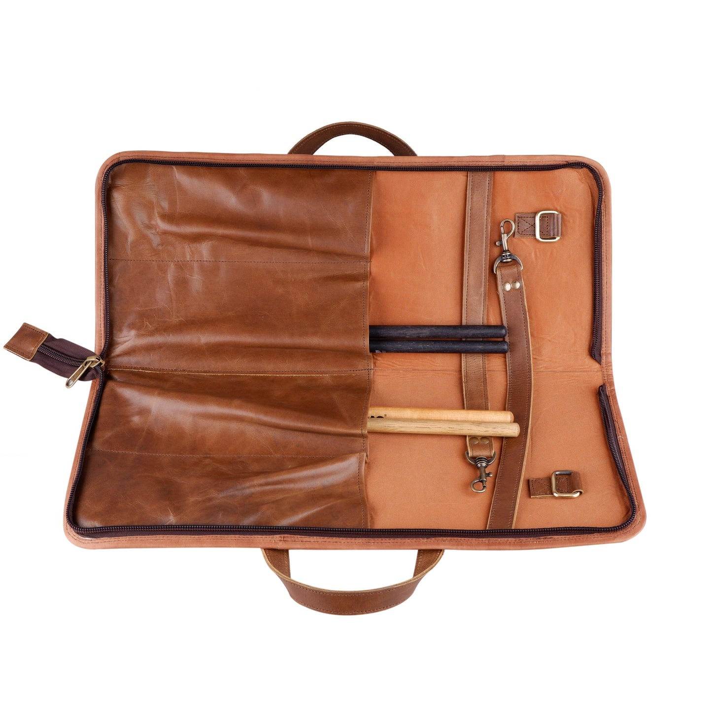 Buffalo Leather Drumsticks Bag