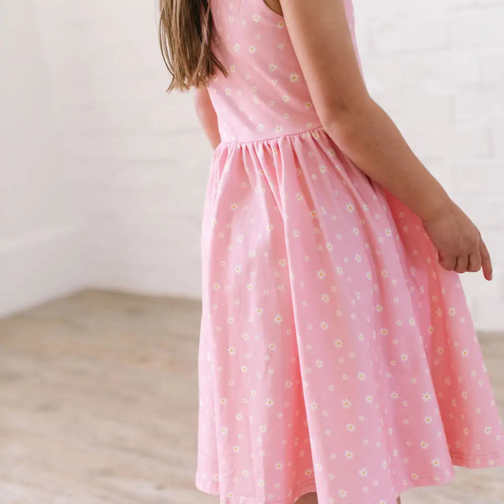 Valerie Dress in Pink Petals 