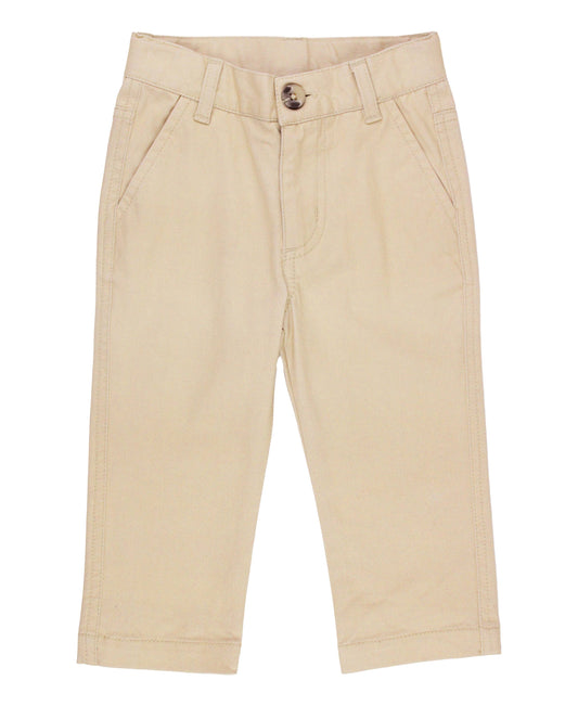 RuffleButts + RuggedButts - Boys Khaki Stretch Chino Pants