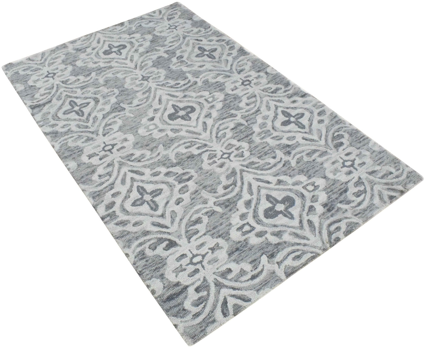 5x8 and 8x11 Handmade Area rug made with fine Wool Area Rug | TRD6374A