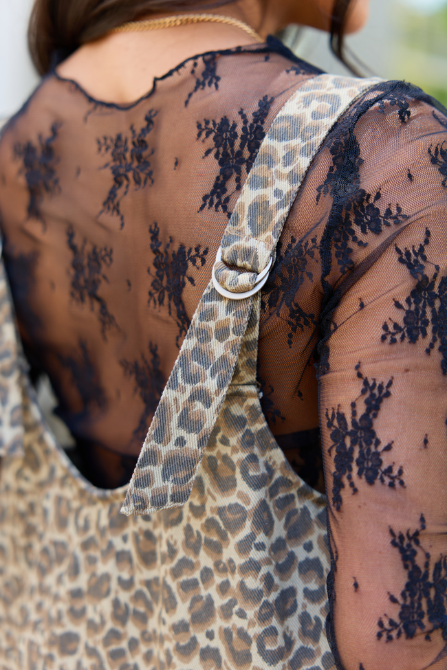 Hazel Leopard Mini Dress SALE
