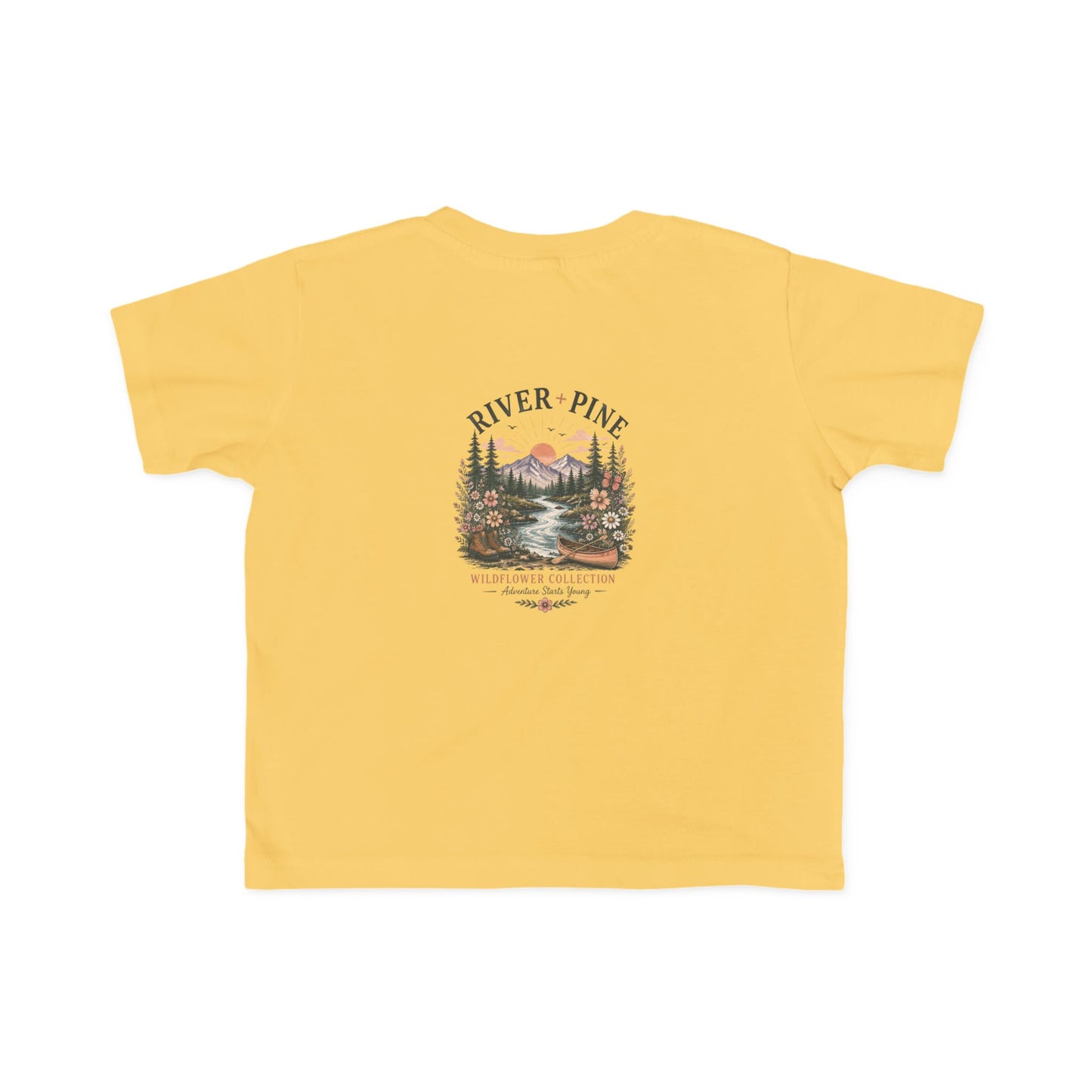 River + Pine Wildflower Collection Nature Graphic Tee (Toddler girls)