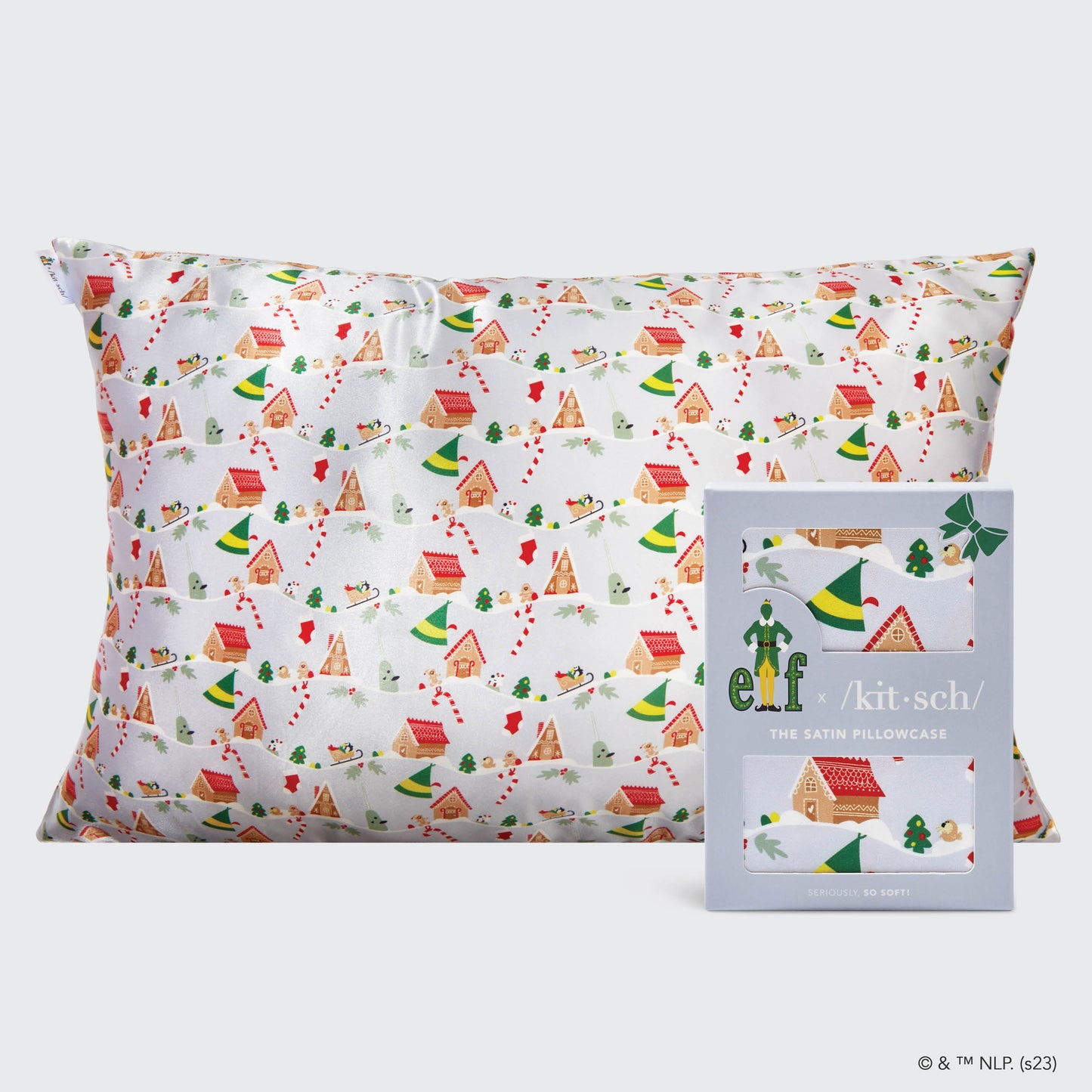 elf x Kitsch Satin Pillowcase