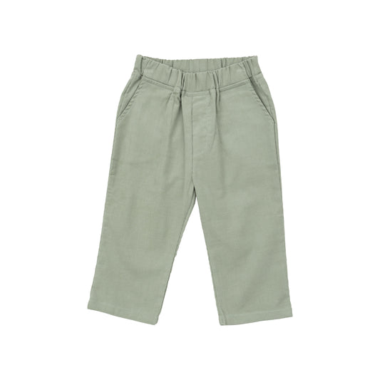 Cord Pant W/ Heart Pocket - Corduroy Desert Sage