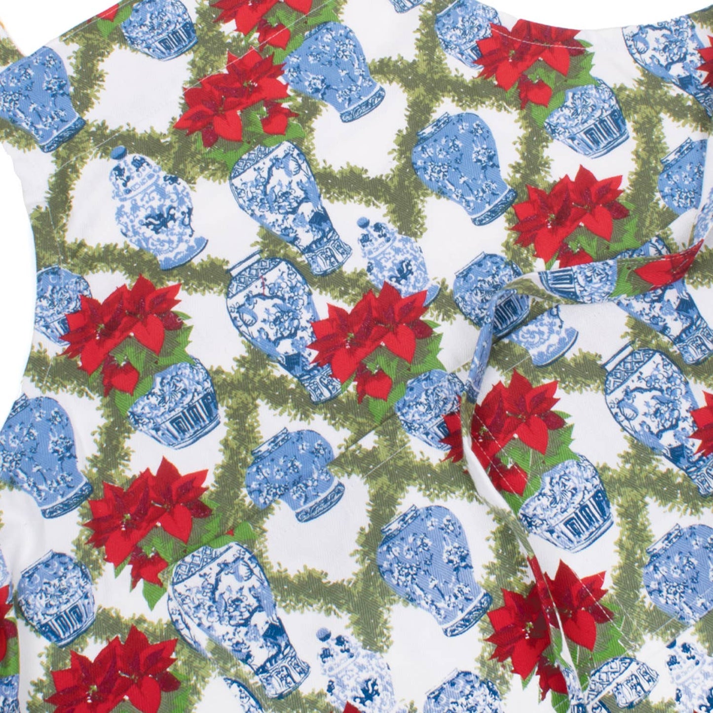 8 Oak Lane - Poinsettias Apron