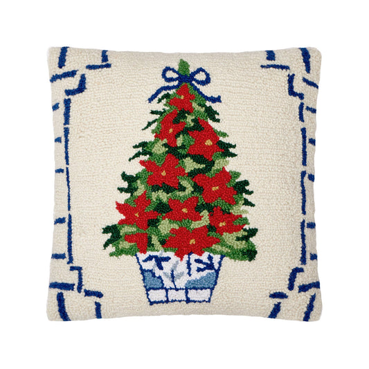 Peking Handicraft - Chinoiserie Tree Hook Pillow