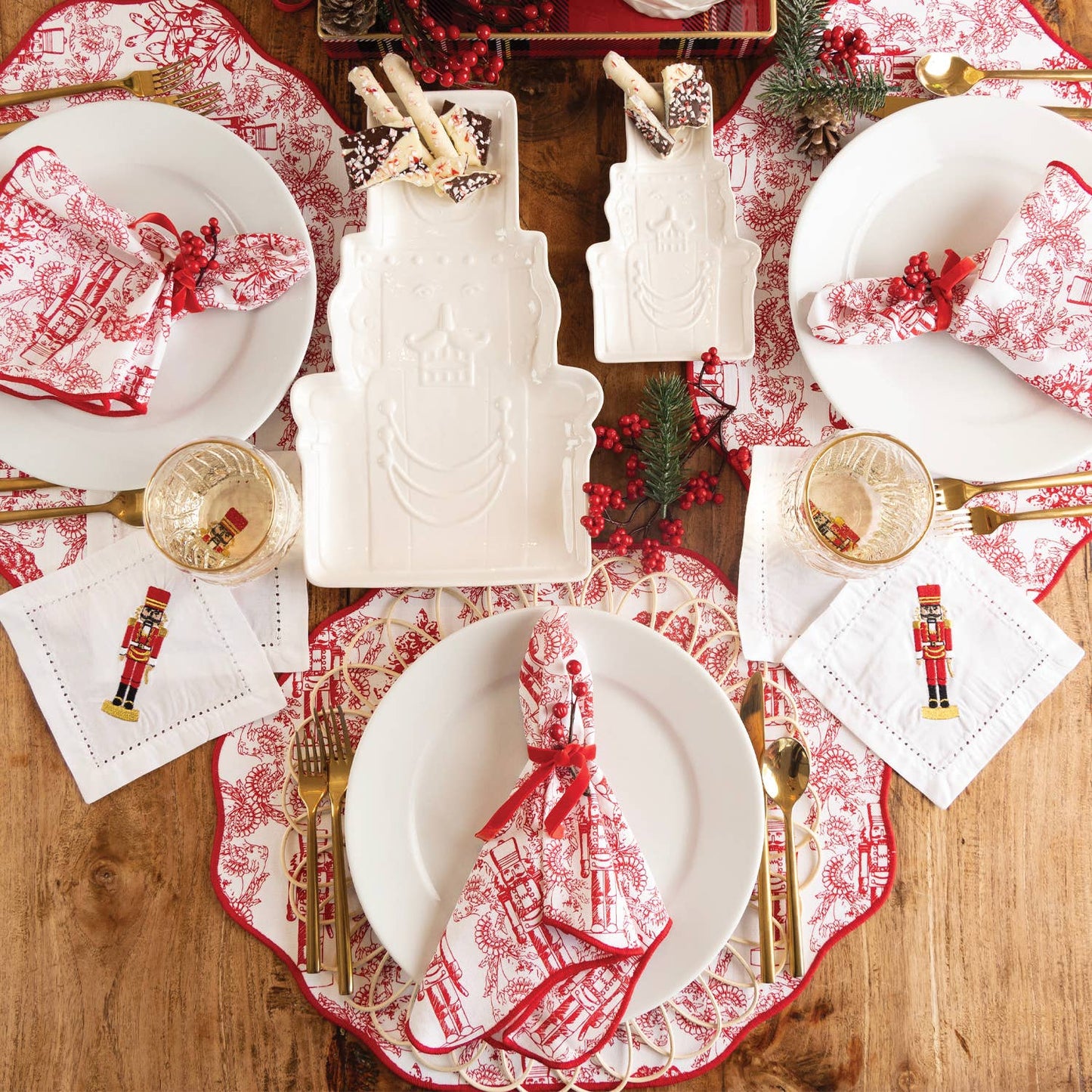 8 Oak Lane - Classic Nutcracker Reversible Placemat