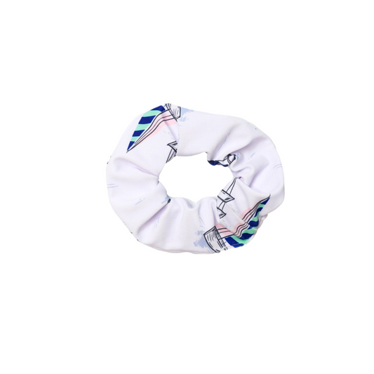 Sailboat Scrunchie