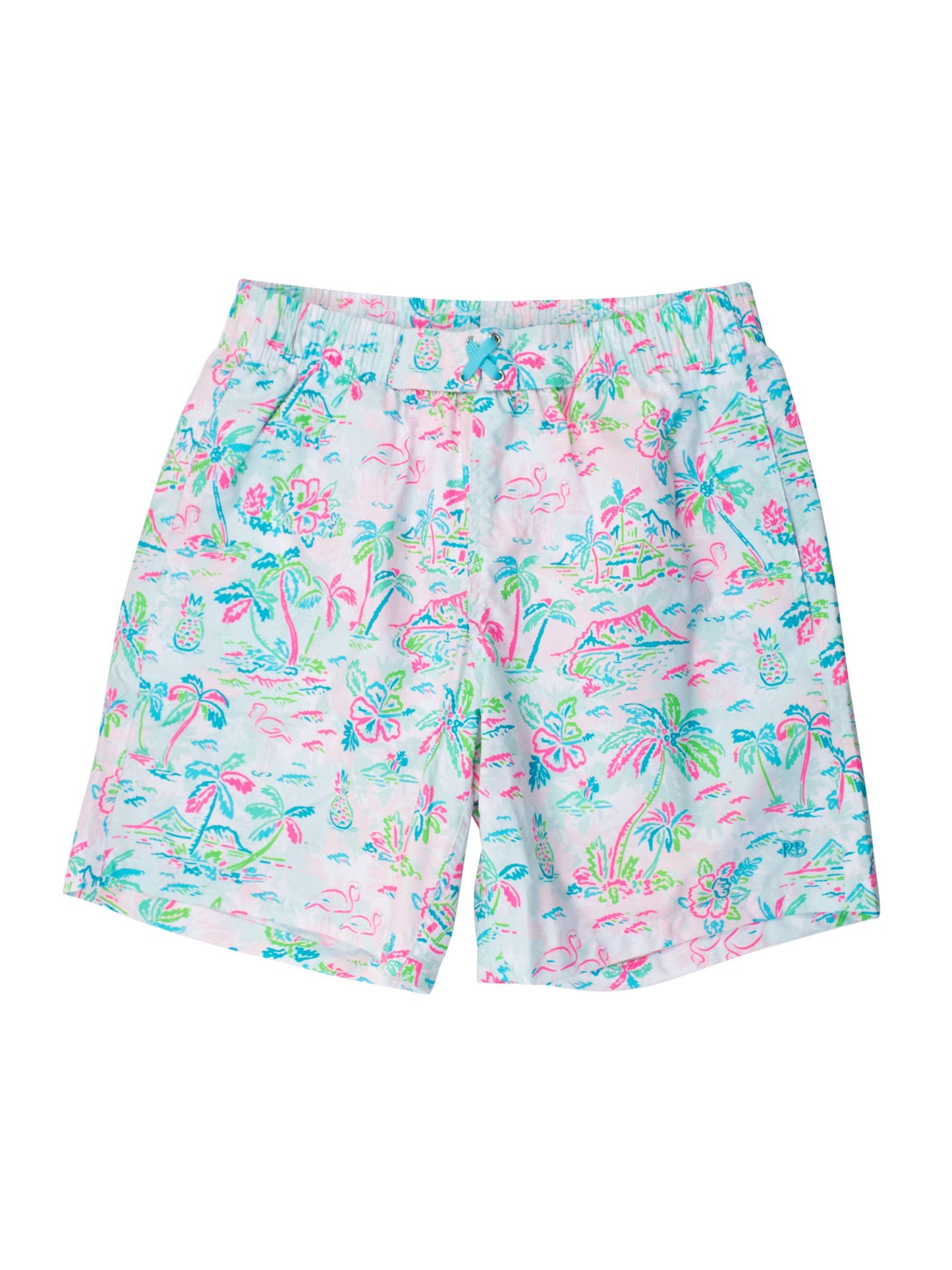 RuffleButts + RuggedButts - Men's Tropical Resort Swim Trunks