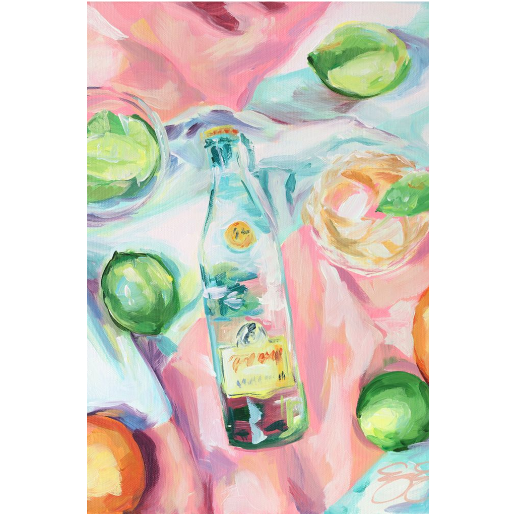 Tangy and Sweet, a fine art print on canvas