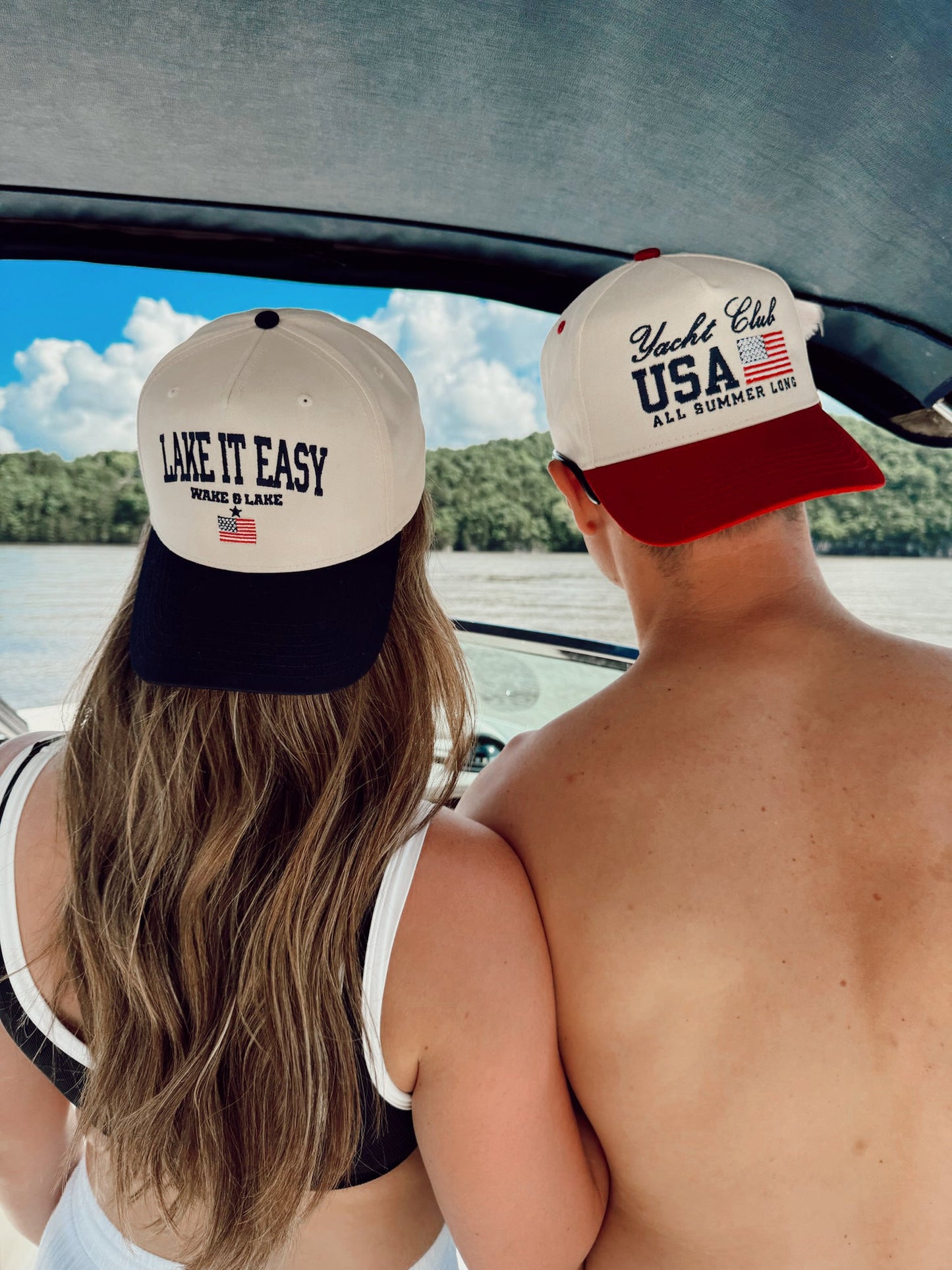 Yacht Club USA Vintage Trucker Hat - PREORDER