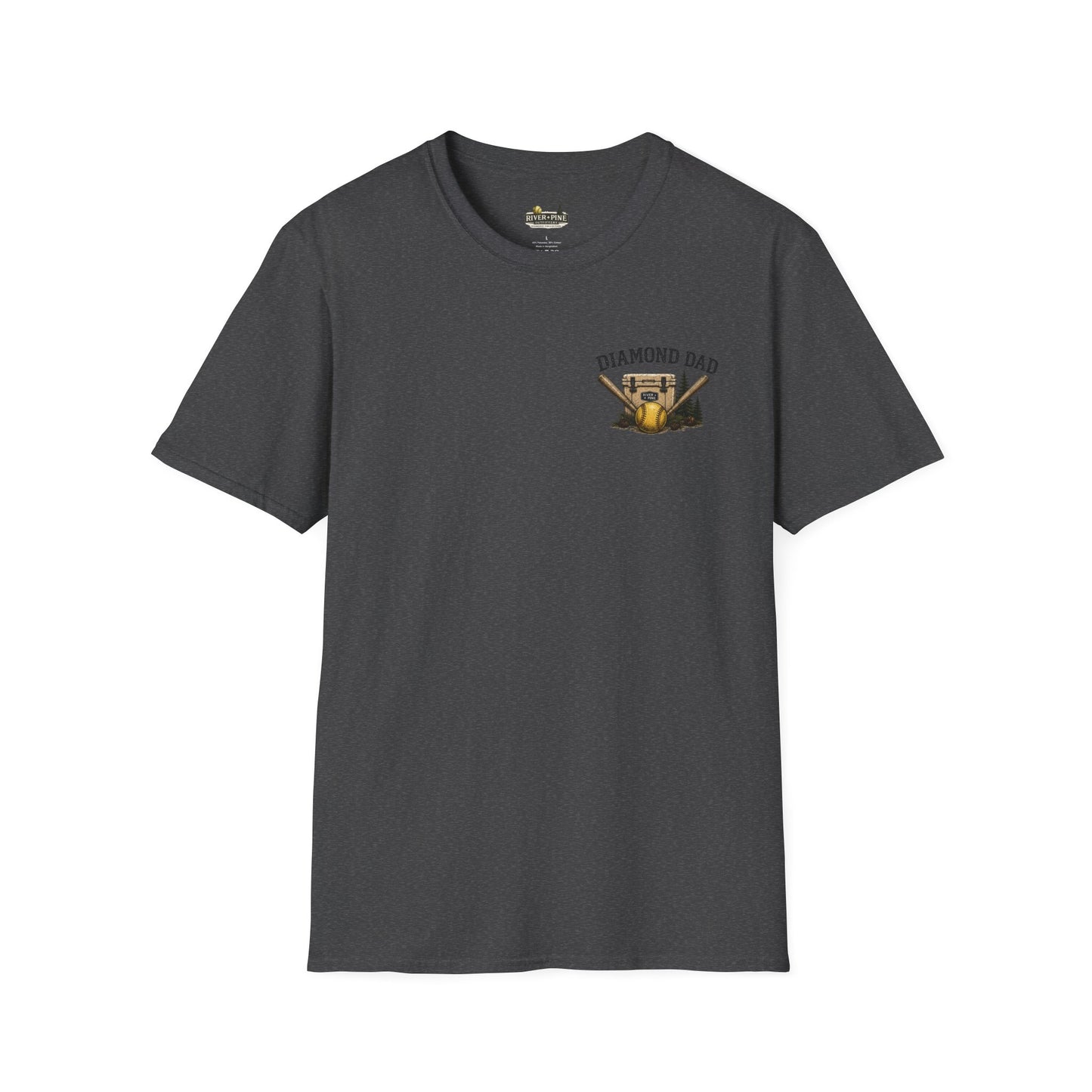 River + Pine - Diamond Dad Tee - Cooler Bats, & Softballs