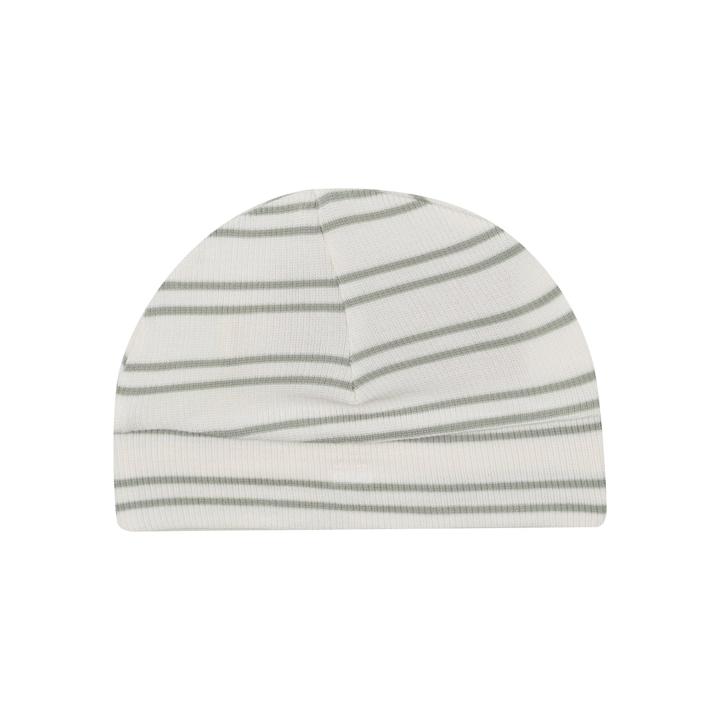 Beanie Hat - Modal Rib Stripe - Desert Sage