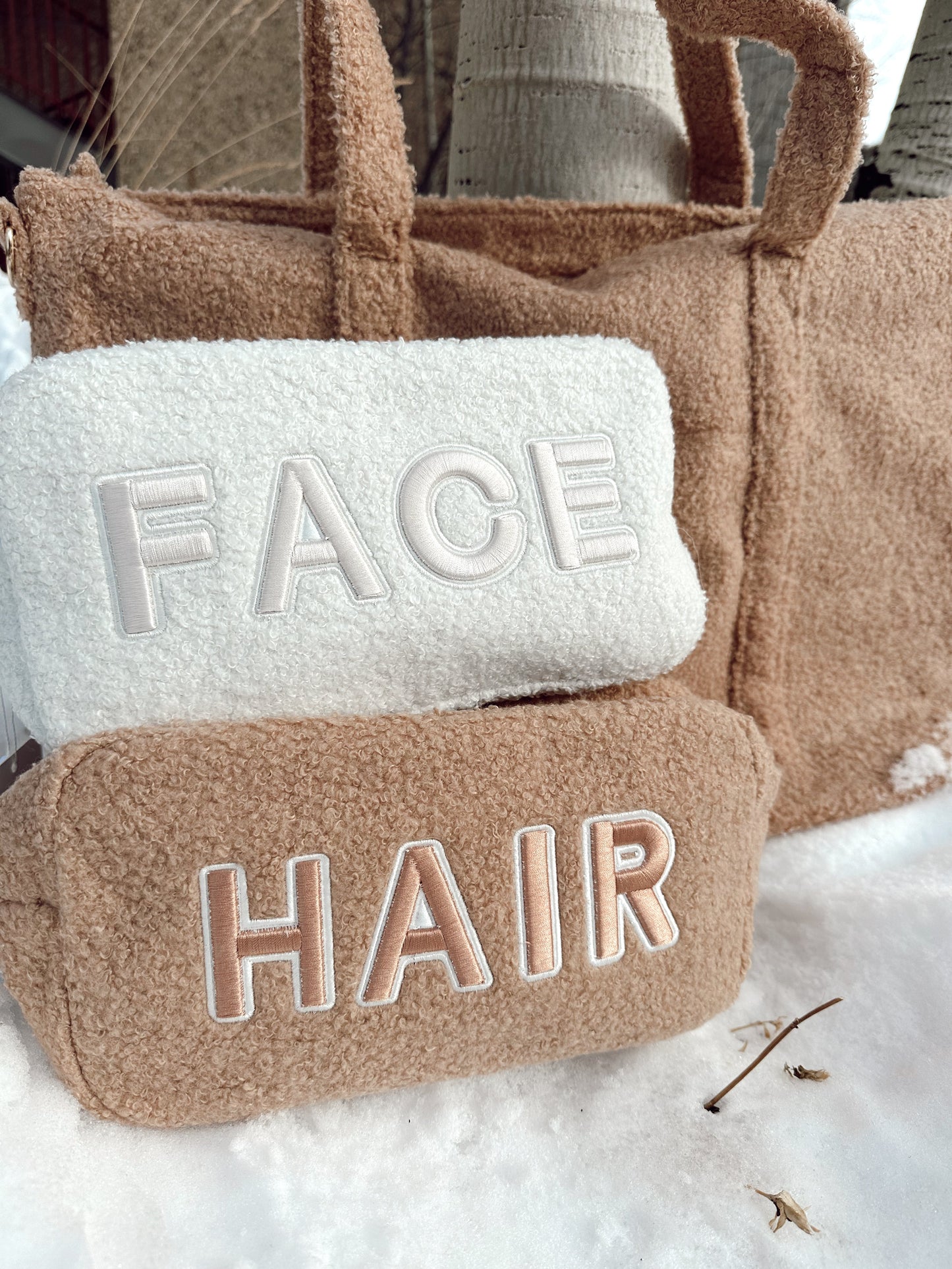 Hair Sherpa Large - Mocha