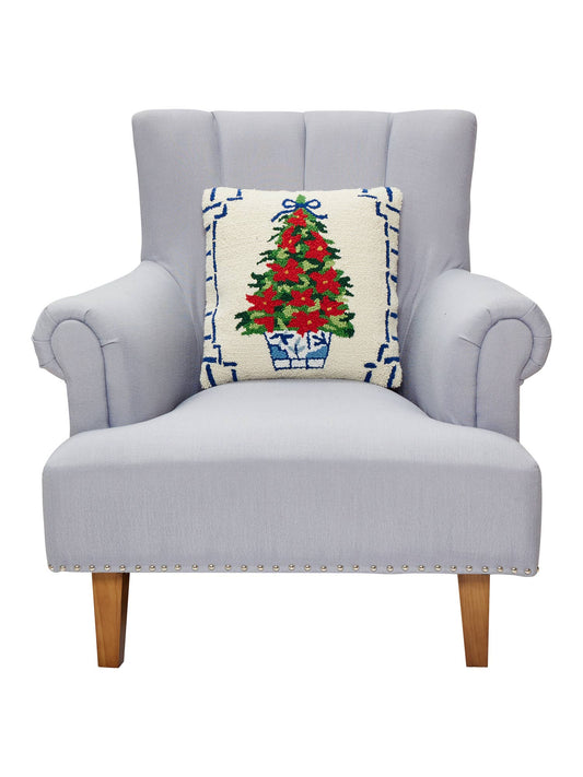 Peking Handicraft - Chinoiserie Tree Hook Pillow