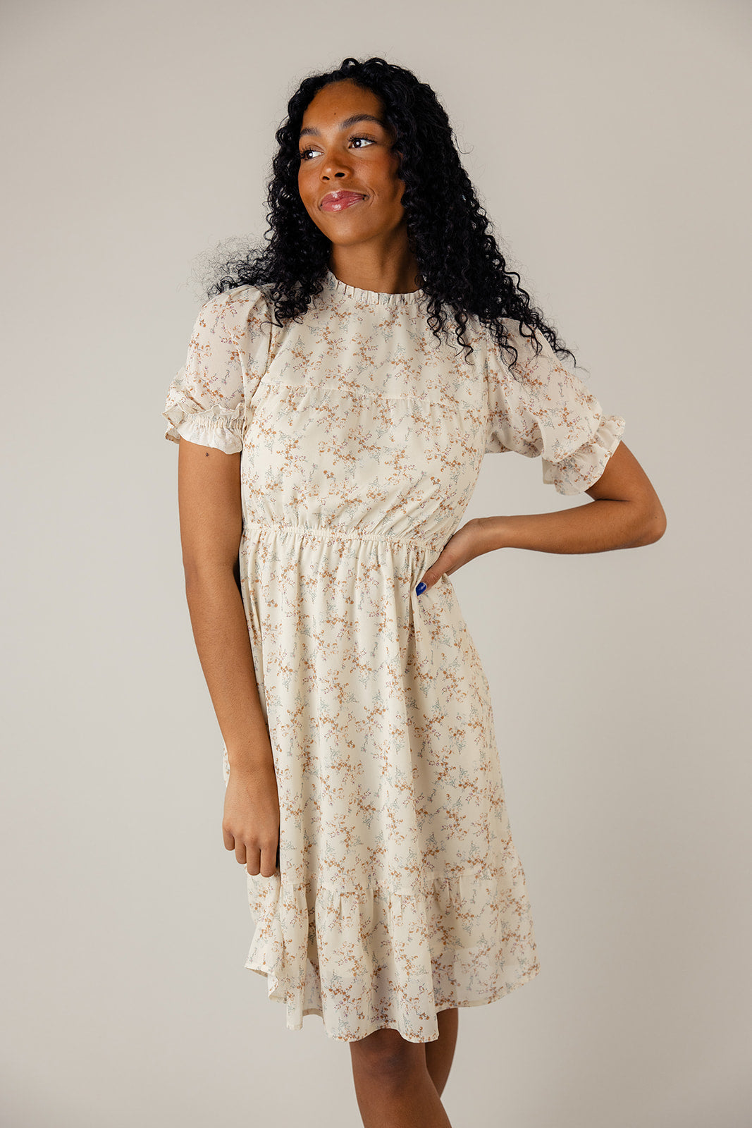 Sunrise Serenade Ruffle Dress