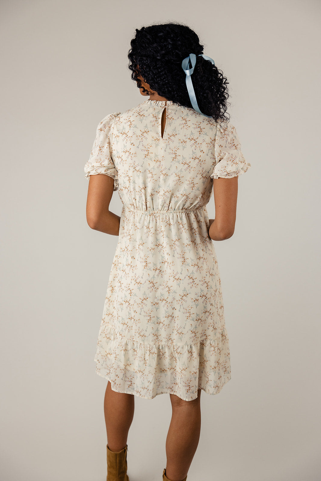 Sunrise Serenade Ruffle Dress