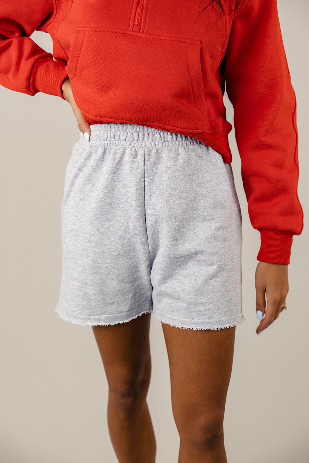 Jerika Raw Edge Shorts