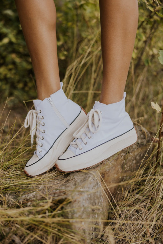 Aubrey High Top Platform Sneakers