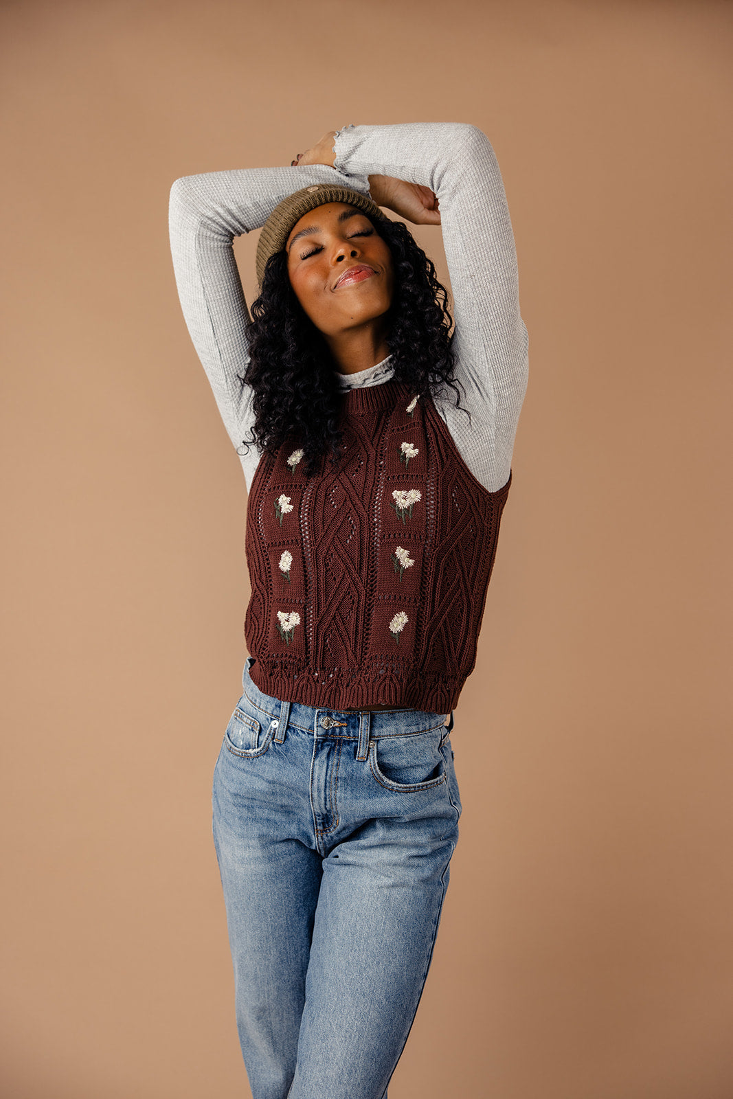 The Ellinor Knit Sweater Vest