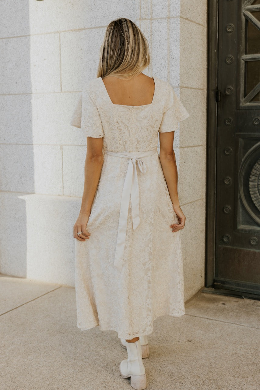 SALT Crystal Cove Embroidered Dress