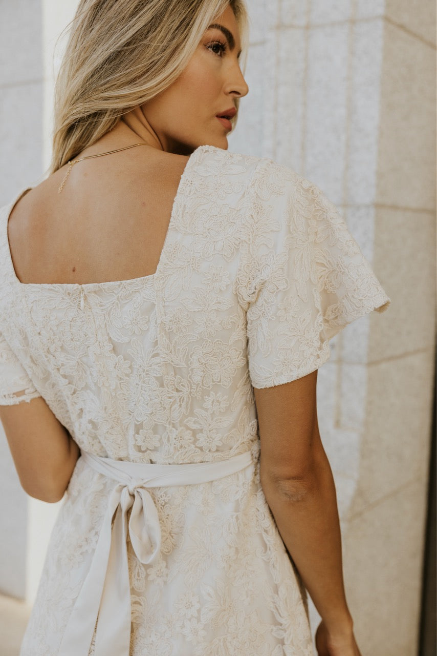 SALT Crystal Cove Embroidered Dress