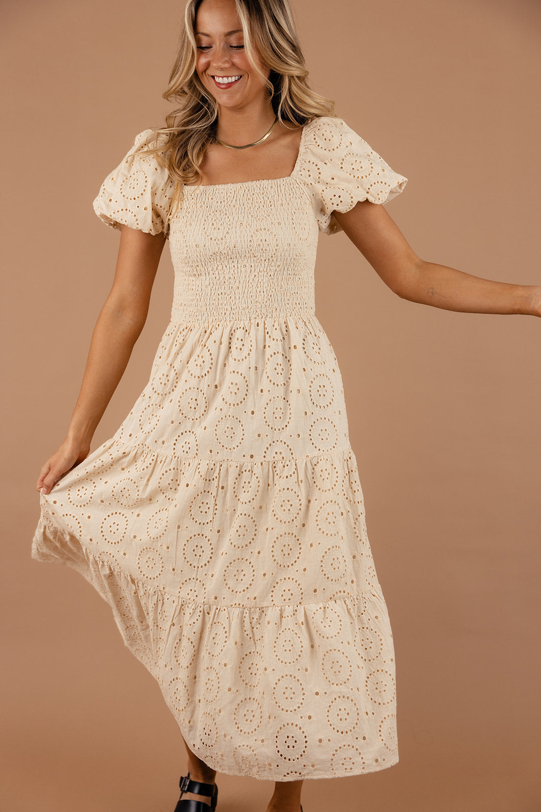 The Cambridge Eyelet Midi