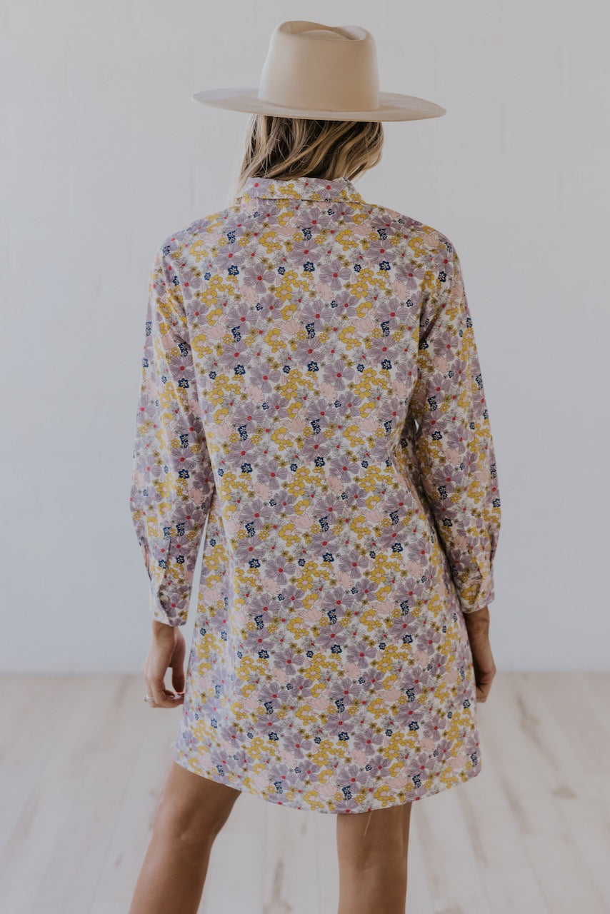 Little Bird Floral Shirt Dress