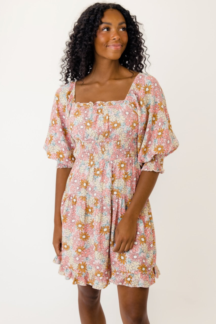 Summer Paradise Floral Dress